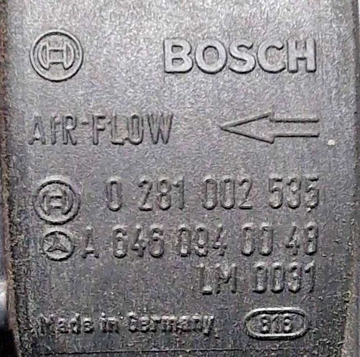 Medidor Massa de Ar / MAF 0281002535 - MERCEDES-BENZ C-CLASS