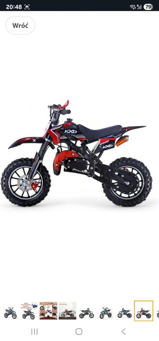 Mini Cross KXD Pocket Bike Automat 49 cc, 50 cc