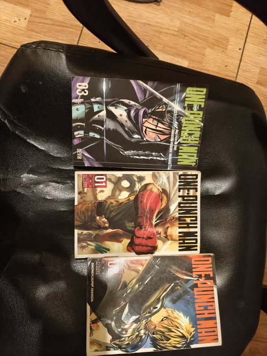 Manga One punch man volume 1 2 3