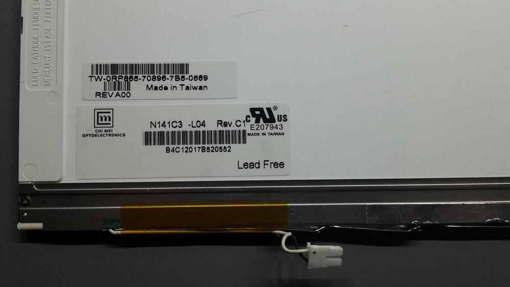Матриця ноутбука N141C3-L04 Chi Mei 14.1'' 1440*900 (WXGA+) 30 pin