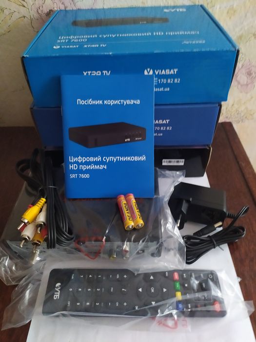 Цифровий супутниковий HD приймач SRT 7600, Smart HD SRT 8530, TR-330HD PVR