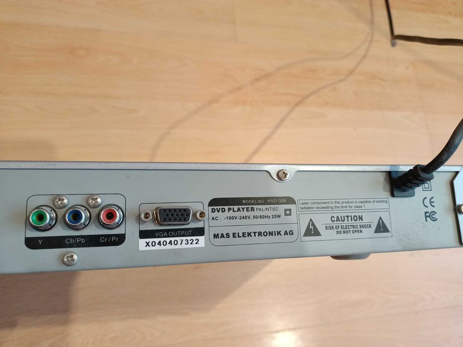 Плеєр dvd, Xoro hsd-306 pro dvd програвач