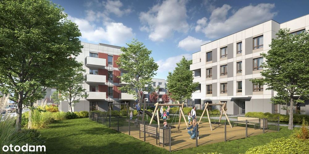 2-pokojowe mieszkanie 46m2 + balkon Bez Prowizji