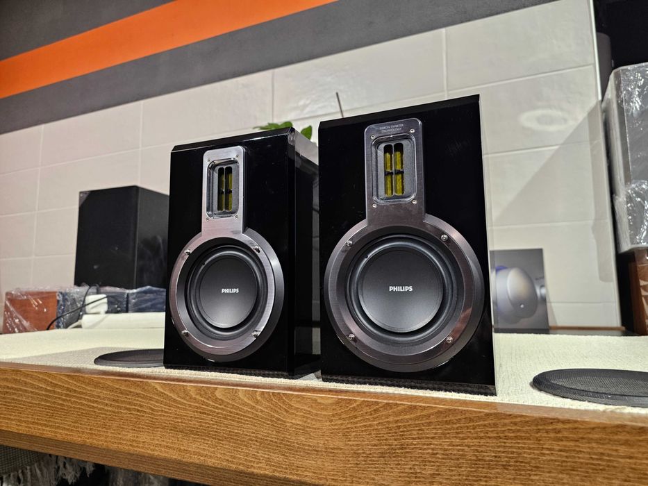 Акустика Philips MCD716 стрічковий ВЧ Ribbon tweeter technology