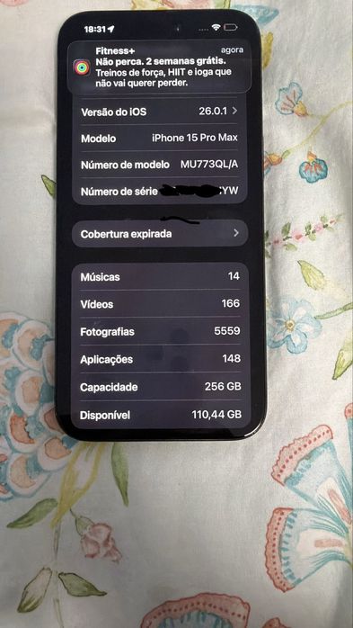 Iphone 15 pro max 256 G