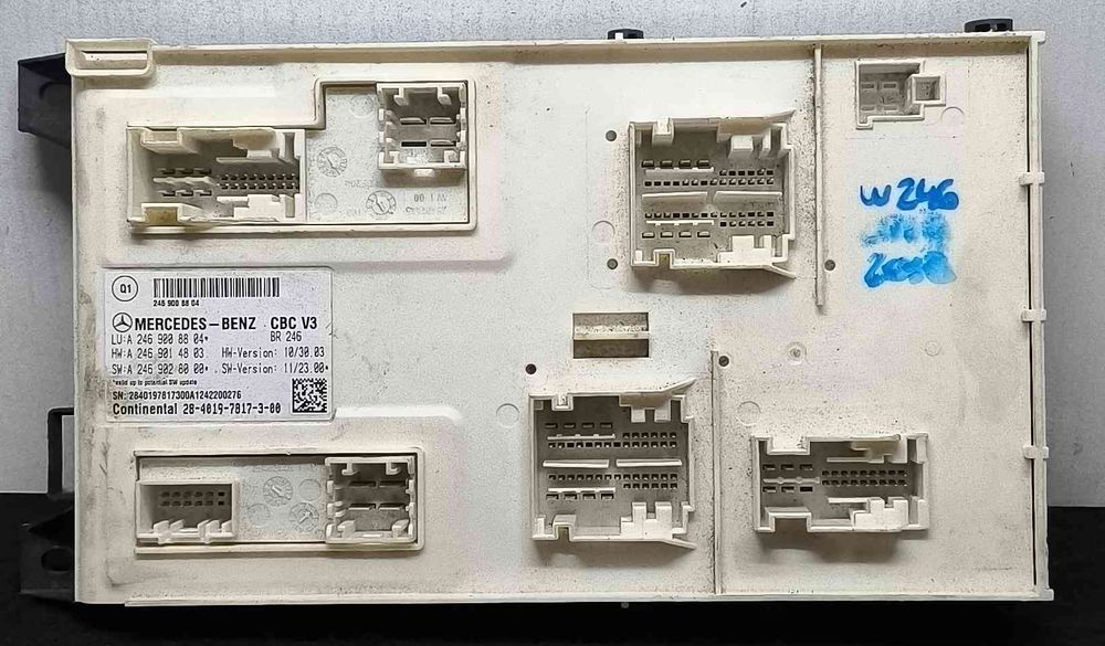 Caixa Fusíveis / SAM / BSI | MERCEDES-BENZ