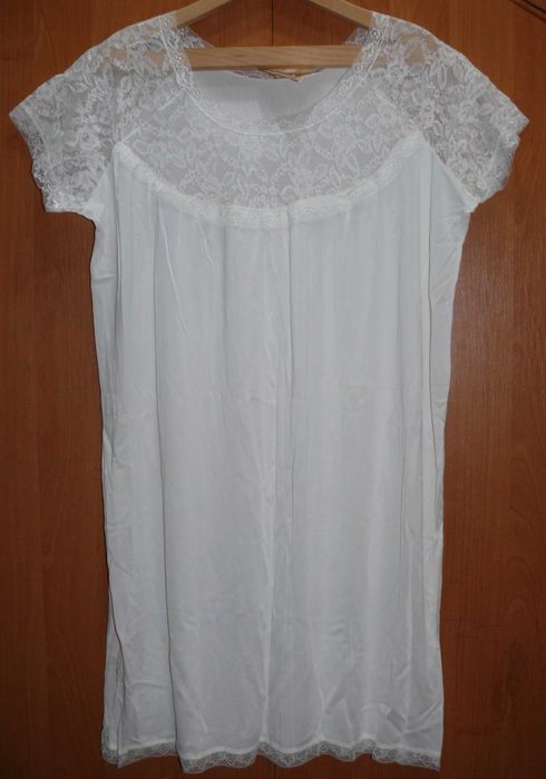 54 размер. Ночнушка, Комбинация. Новая из СССР. С этикеткой.