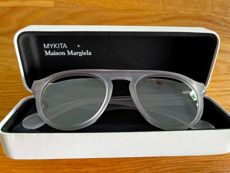 Okulary przeciwsłoneczne Mykita + Maison Margiela MMRAW001