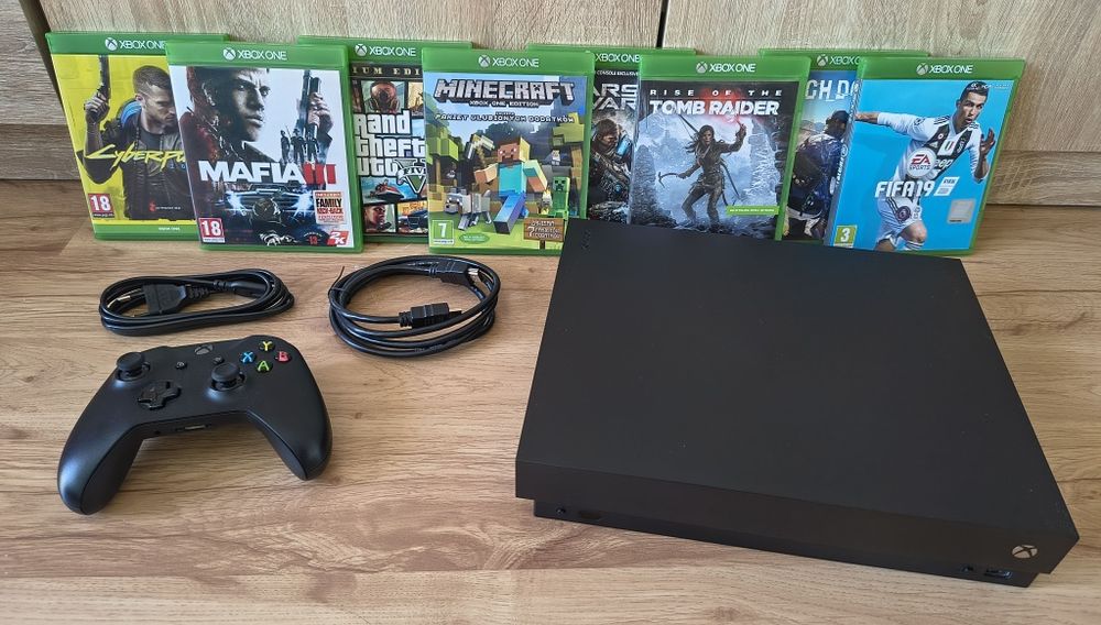 Xbox One X - Dysk 1TB - Gry
