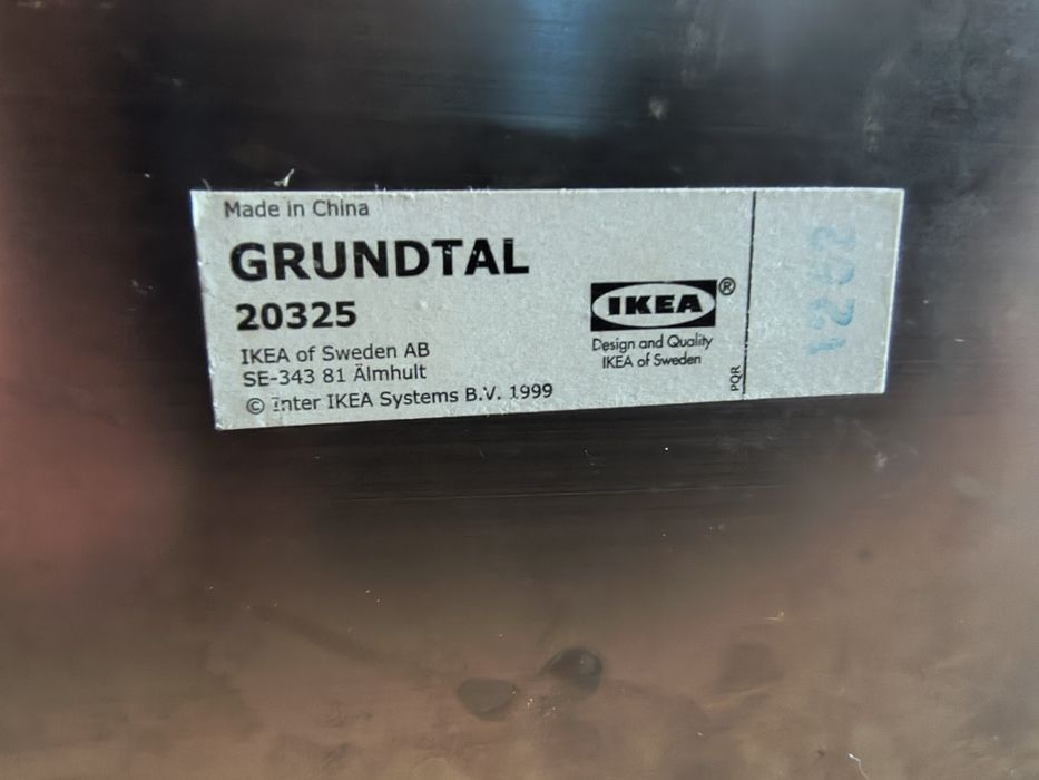 IKEA Grundtal  półka organizer kuchenny do powieszenia na relingu