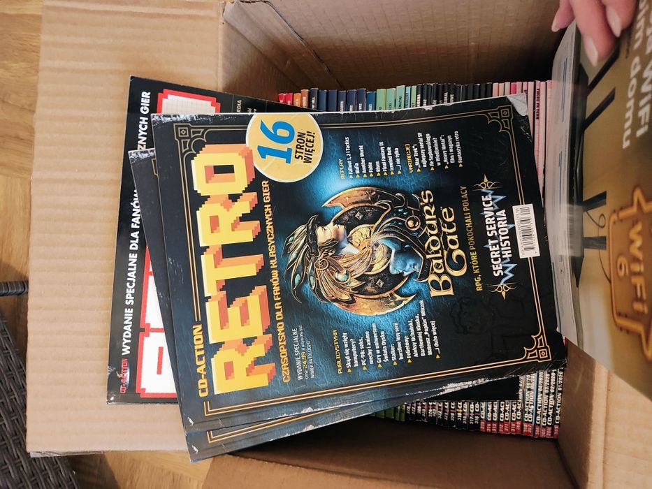 CD Action 2020, 2021, 2022, 2023, 2024 + retro + Polski dev + 1,2/2025