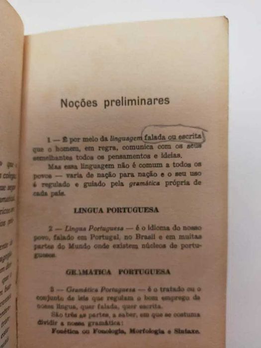Gramática Portuguesa, de Tomás de Barros