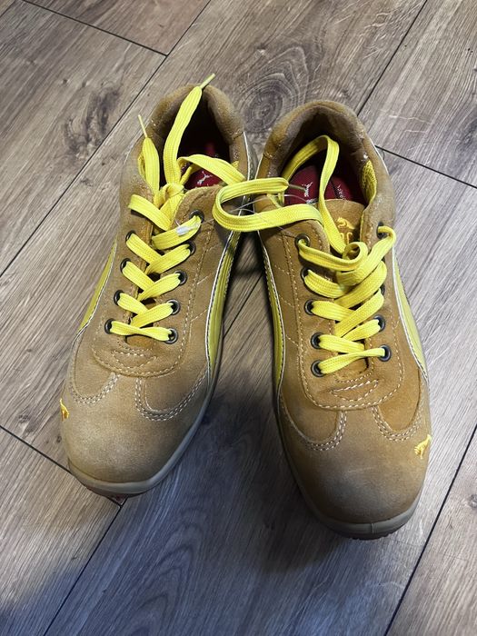 Buty musztardowe nowe puma
