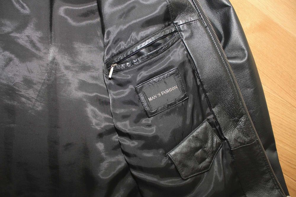 Kurtka skórzana roz. 56 XXL Mans Fashion