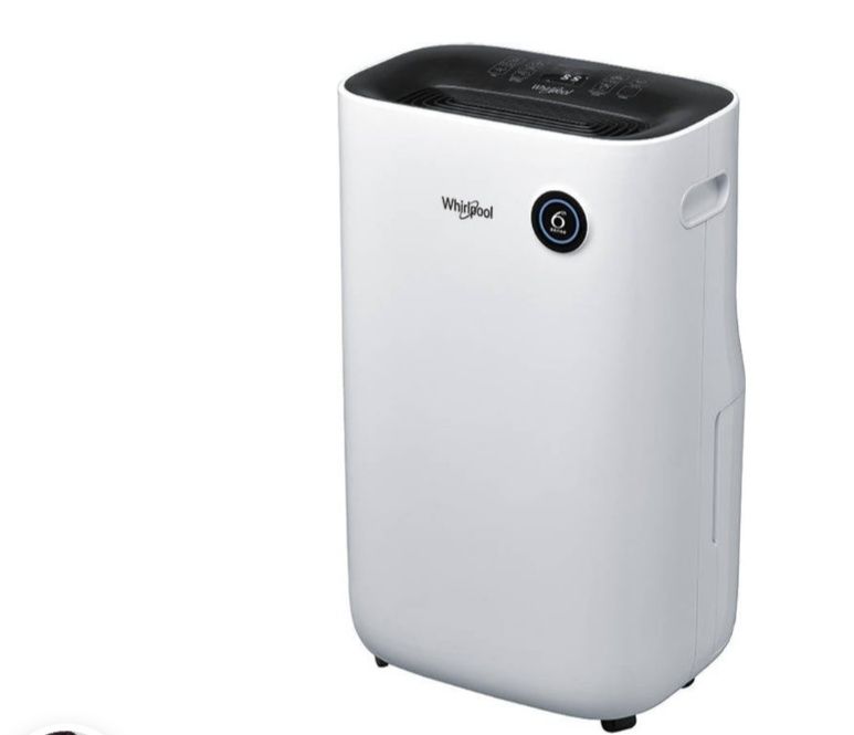 Desumidificador WHIRLPOOL 6.5 L - 20 L/dia
Desumidificador