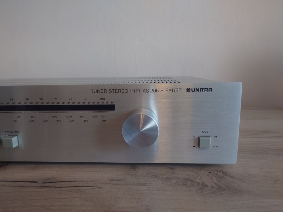 Tuner Unitra As 206 S Faust z plombami fabrycznymi,jak nowy.