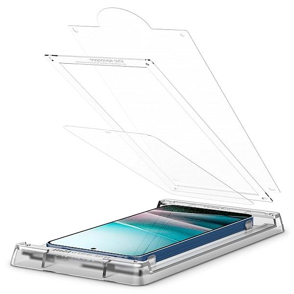 Szkło Hybrydowe Spigen Elite Shield "Ez Fit" Hd Galaxy S25 Clear