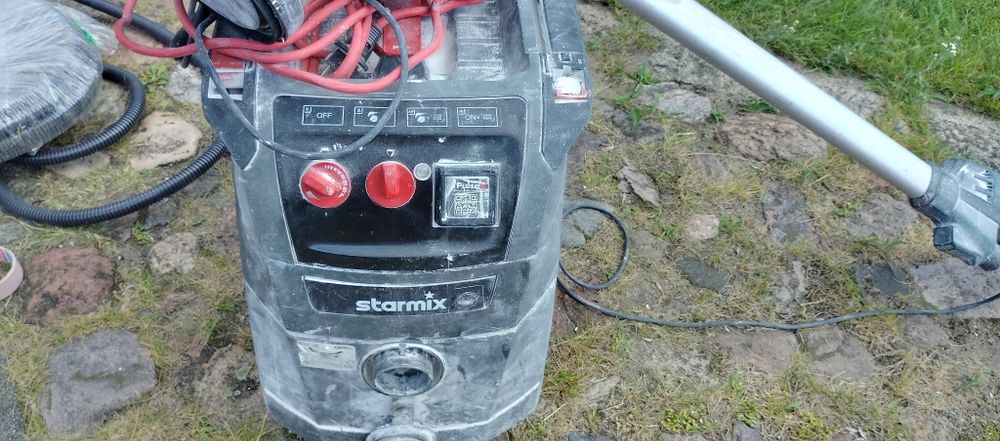 Odkurzacz Starmixa szlifierka Metabo uszkodzone