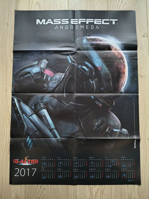 CD-Action - kalendarz 2017, plakat