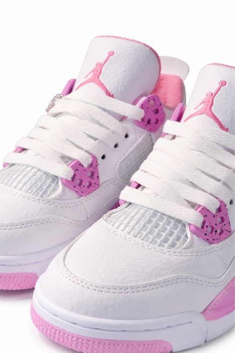 Air Jordan 4 Pink Oreo 36 Nike Jordan IV Sneakers Biało-Różowe