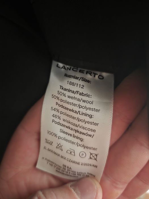 Marynarka męska marki Lancerto