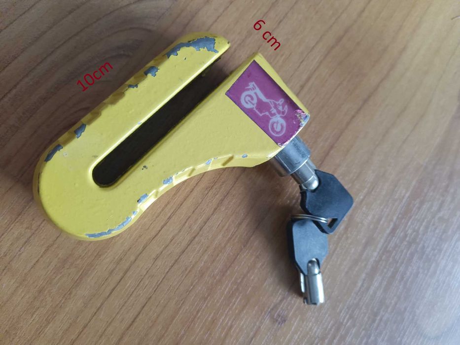 Cadeado de disco para moto