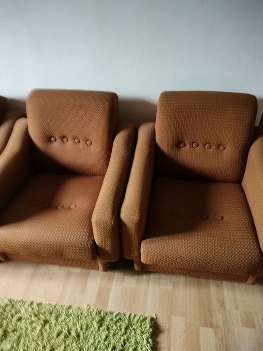Komplet wypoczynkowy używany w dobrym stanie