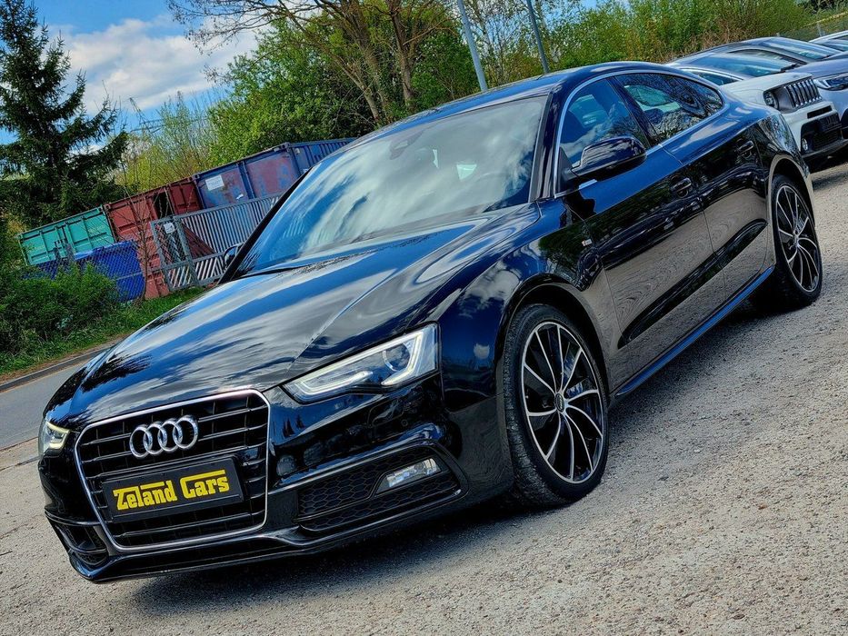 Audi A5 Sportback S-Line Lift Led Serwis Bixenon Navi ACC Parktronic Gwarancja!