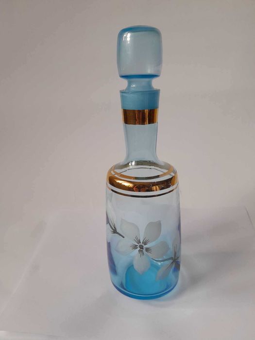 Karafka Bohemia wzór secesyjny.