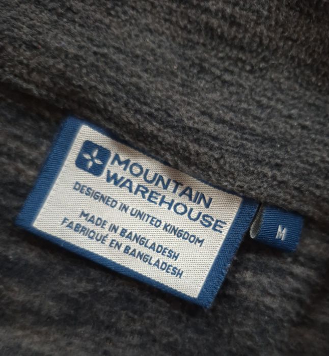 Фліска, толстовка на блискавці mountain warehouse розмір м
