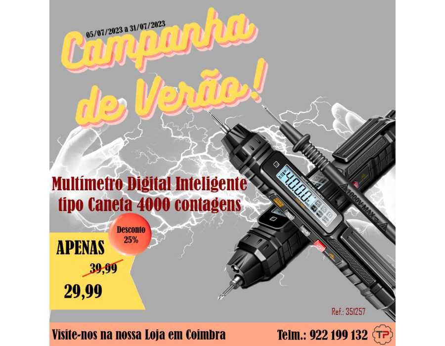 Promoção de Voltímetros/ Multímetros