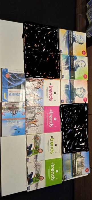 Książki do liceum i technikum klasa 1,2,3