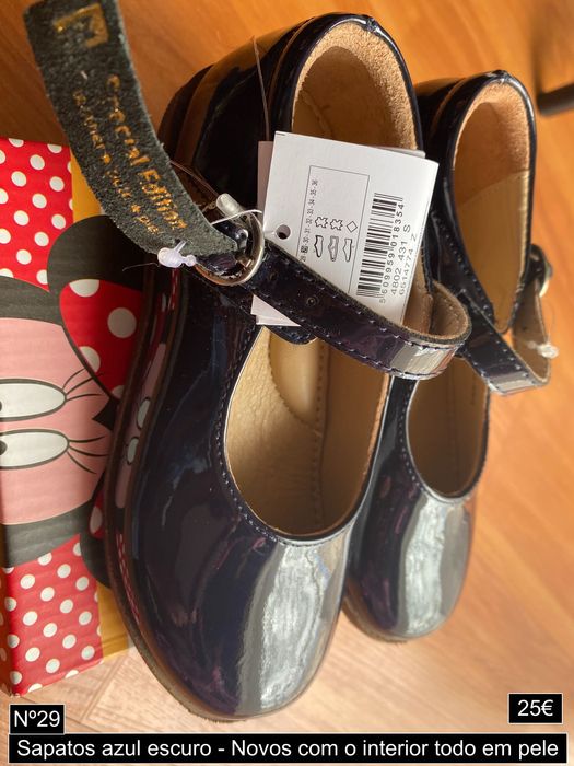 Sapatos Novos Menina (vários modelos e tamanhos)