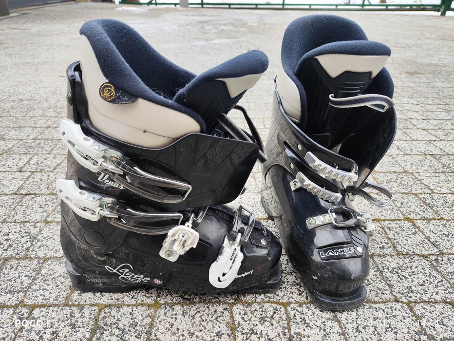 Buty narciarskie Lange Venus - długość wkładki 24,5 cm