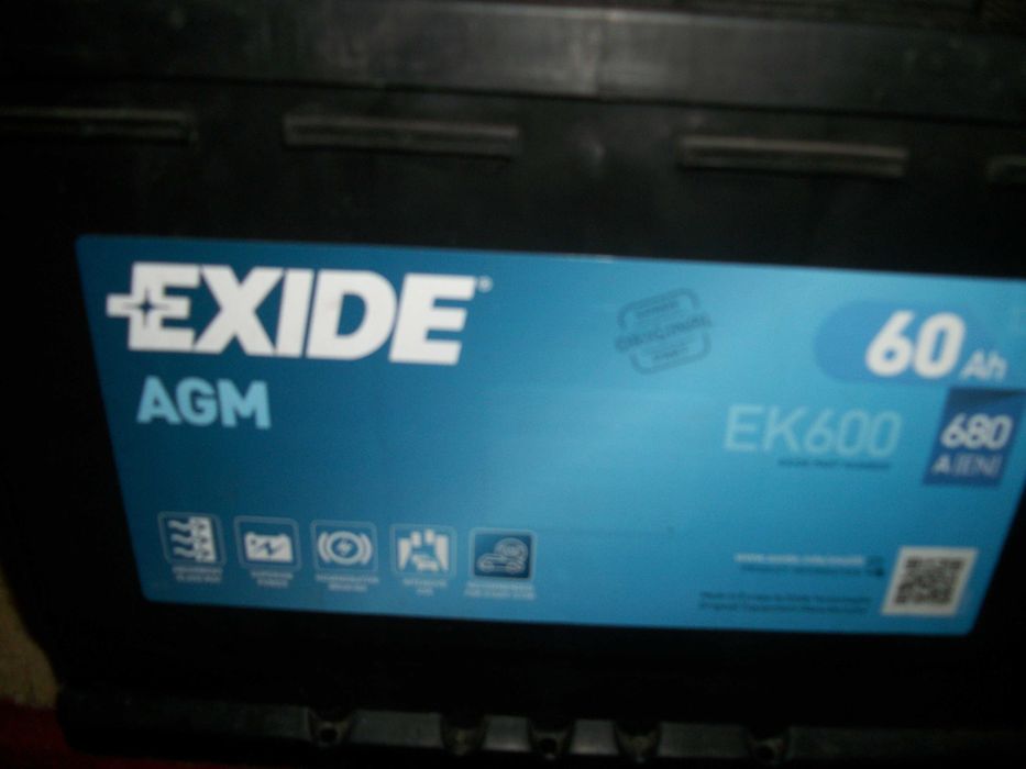 аккумулятор автомобильный (нормальный как новый (AGM