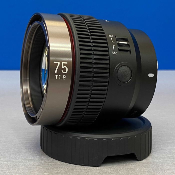 Samyang V-AF 75mm T1.9 | Sony FE | 3 ANOS DE GARANTIA