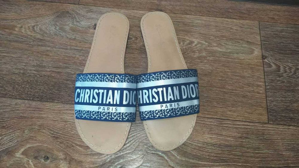 Шлепанцы, шлепки Christian Dior р.38 Оригинал .