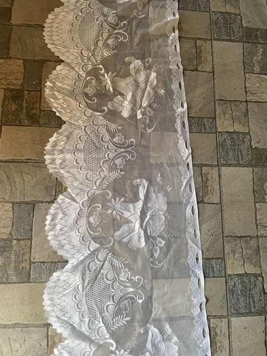 Тюль на двері б/у