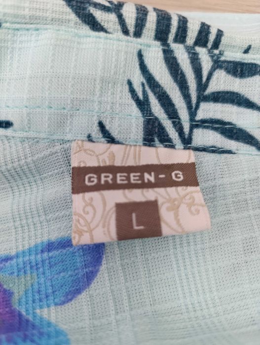 Сорочка гавайка GREEN - G розмір L