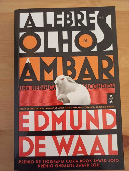 Livro A lebre de olhos de âmbar - Edmund de Waal