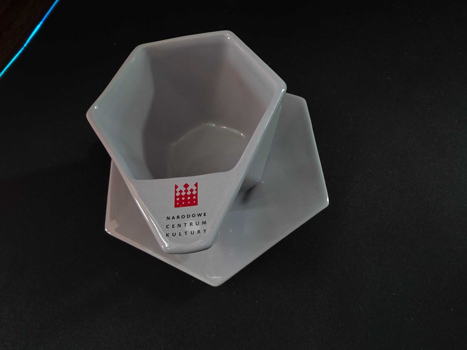 Filiżanka Modern 200ml szara Narodowe Centrum Kultury Avant do kawy