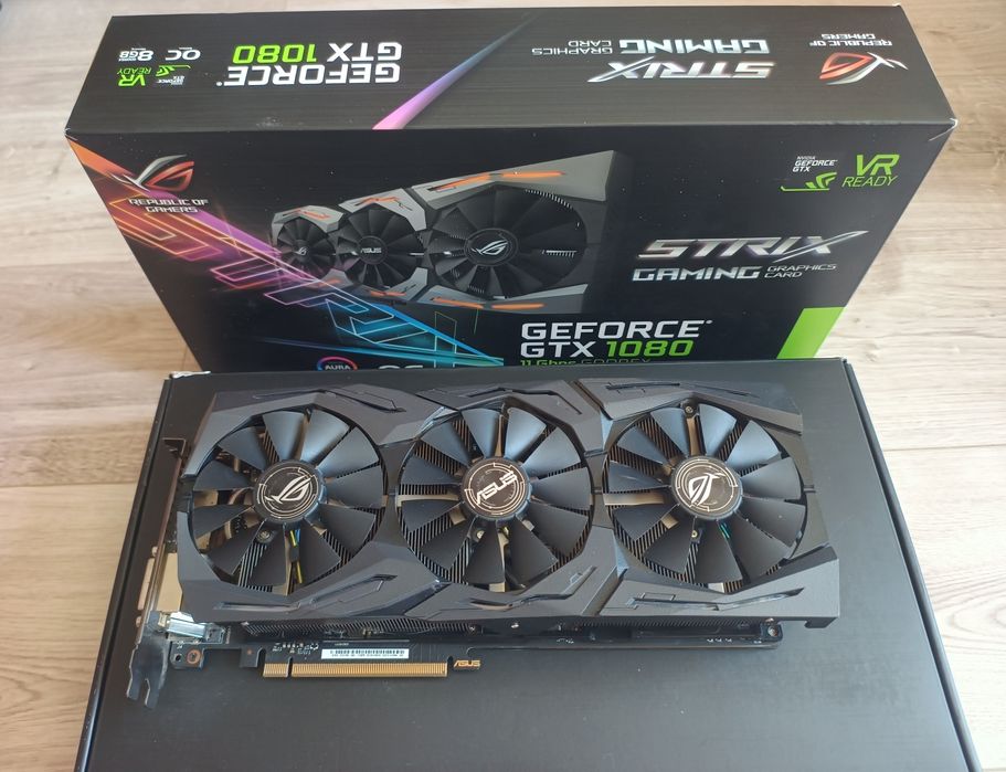 asus rog strix gtx 1080 - купити комплектуючі для ПК - Ціна на OLX.ua