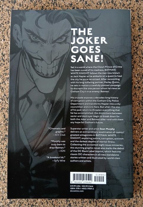 BD - Batman: White Knight (Sean Murphy)