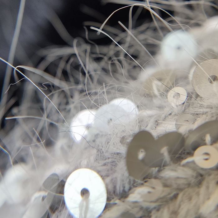 Чепчик с пайетками