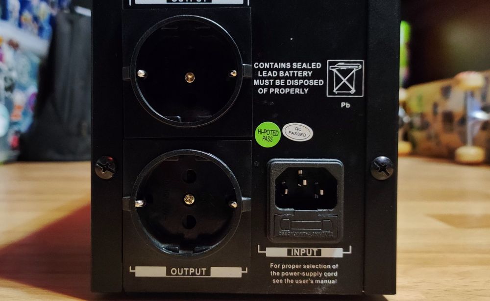 UPS FrimeCom Sumry R-B 1500, 900 Вт (без акумуляторів)