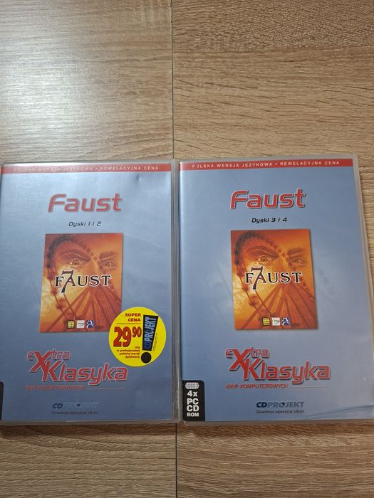Faust Dyski 1/2/3/4 ExtraKlasyka- Polska wersja pc