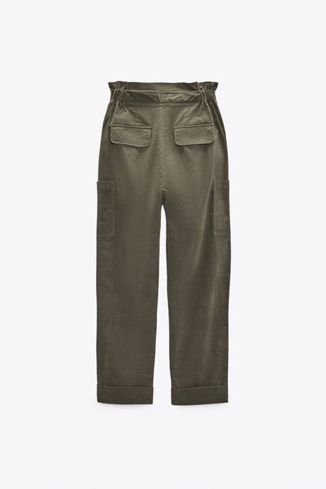 Штани мікровельвет ZARA штани карго 42р.