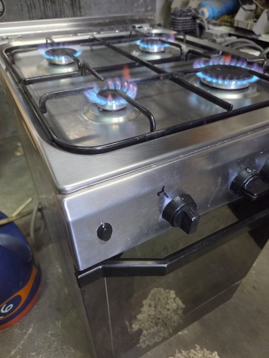 Fogão indesit inox com segrança