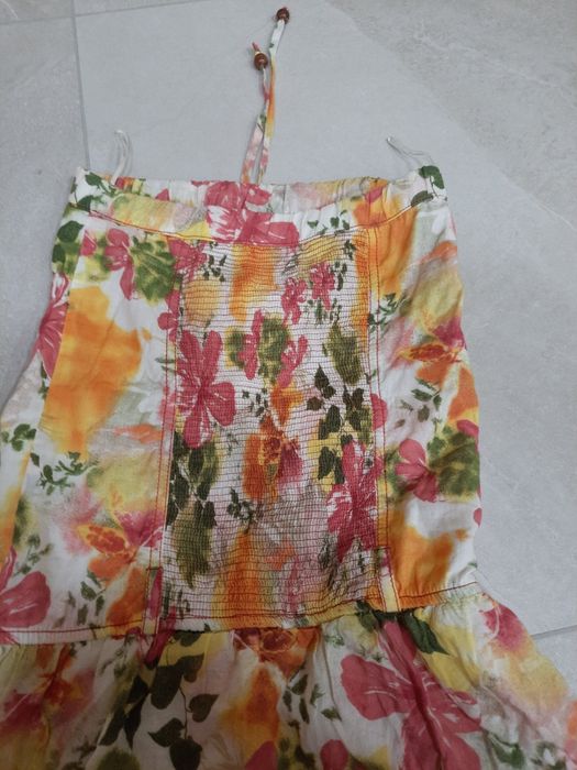 Letnia sukienka w kwiaty na lato xs