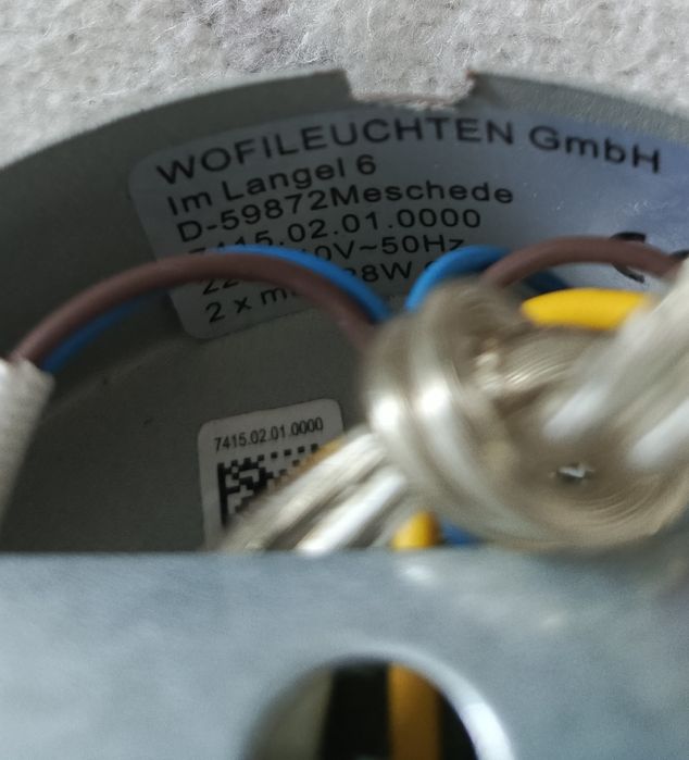 Kinkiet lampka z regulacją światła